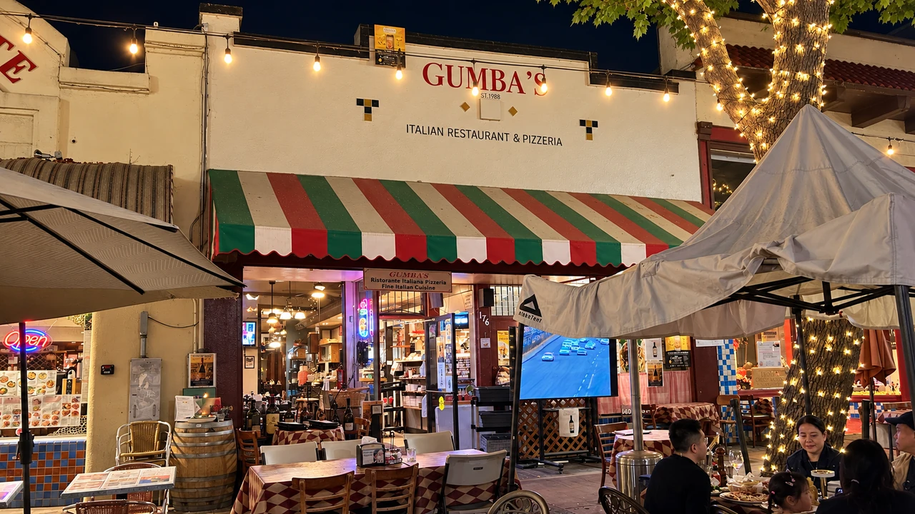 Gumba’s frontage on Murphy Avenue. AI-assisted image.